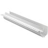 Intec PROFILO GASH A VELETTA BIANCO CON 2 TAPPI INCLUSI 200X9,54CX7,01CM