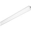 Intec PROFILO IONIK ALLUMINIO E OPALE CON TAPPI E STAFFETTE INCLUSI 200X1,6X1,6CM