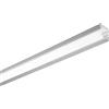 Intec PROFILO NEWYORK ALLUMINIO E OPALE CON TAPPI E STAFFETTE INCLUSI 100X2,9X2,1CM