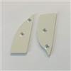 Intec PROFILO VEIL BIANCO CON TAPPI E STAFFETTE INCLUSI 200X1,25X4,2CM