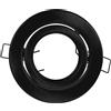 Intec STRUTTURA INCASSO REFLEX ORIENTABILE NERA 10X10CM IN METALLO