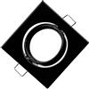 Intec STRUTTURA INCASSO REFLEX ORIENTABILE NERA 8,2X8,2CM IN METALLO