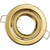 Intec STRUTTURA INCASSO REFLEX ORIENTABILE ORO 10X10CM IN METALLO