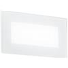 Intec SEGNAPASSI A INCASSO LED SLAB BIANCO RETTANGOLARE 5W 730LM CCT 3000K / 4000K / 5500K IP65 18X4,5X8CM