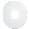 Intec SEGNAPASSI A INCASSO LED SLAB BIANCO TONDO 3W 360LM CCT 3000K / 4000K / 5500K IP65 10,6X10,6X4,2CM