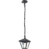 Intec SOSPENSIONE PRISMA ANTRACITE 1 LUCE ATTACCO E27 IP44 16X16X83CM