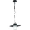 Intec SOSPENSIONE YORK NERA 1 LUCE ATTACCO E27 IP44 30X80CM