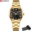 CURREN Orologio Uomo - Quadrante Quadrato Sport Elegante Waterproof 9095