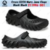 Crocs Zoccoli Crocs ECCO Mary Jane neri neri 211996-001 taglia unisex