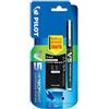 Pilot V5 sistema di cartucce inchiostro liquido Rollerball penna singolo punta, con 3 ricariche, colore: nero V5 Hi Tech Black