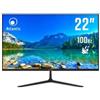 Atlantis A05-HE22VF-VHM - MONITOR ATLANTIS LCD FULL HD 22 DISPLAY:21 - RISOLUZIONE: Full HD (1920 x 1080) - TECNOLOGIA: VA - PORTE: VGA, HDMI