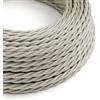 STANDARD & CUSTOM S.R.L. Cavo treccia seta 3Gx2,50mmq (avorio) - TSD325AVM