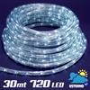 BAKAJI Tubo Luminoso 30 metri LED Bianco Freddo 720 Luci per interno e per Esterno