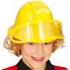 BAKAJI Casco Pompiere Giocattolo Bambini Cappello Vigili del Fuoco con Luci e Suoni