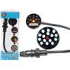 BAKAJI Luce interna per auto 12V a led con sensore di accensione
