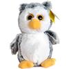 BAKAJI Peluche Gufo Gufetto Civetta Morbido Soffice Tenero Amico Altezza 24 cm