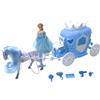 BAKAJI Bambola Principessa dei Ghiacchi Con Carrozza Cavallo e Accessori Gioco Bambini
