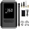 STAKMANN Compressore Portatile con Display Digitale Gonfiatore per Bici Auto Pneumatici