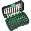 HIKOKI Set di inserti assortiti da 18 pezzi, lunghezza 75mm con varie impronte assortite per avvitatori