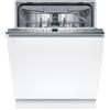 BOSCH SMV46KX55E Lavastoviglie ad Incasso 60cm, scomparsa totale, Classe E, 3° Cesto, 6 programmi