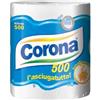 Corona Bobina Asciugatutto 500 Strappi in Pura Cellulosa Superassorbente