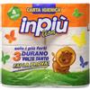 Inpiù Carta Igienica 4 Rotoli 2 Veli Resistenti Lunga Durata per Uso Quotidiano