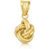 Gioielleria Lucchese Oro Ciondolo Nodo Oro Giallo GL102414