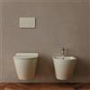 Parama Sanitari sospesi in ceramica khaki rimless sedile con chiusura rallentata | Parigi