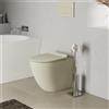 Parama Vaso filomuro tornado silent flush in ceramica khaki con sedile soft-close | Sydney