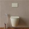 Parama Vaso WC sospeso in ceramica khaki rimless salvaspazio con sedile soft-close | Parigi