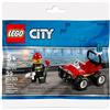 LEGO CITY Lego Set 30361 Fire ATV 39 Pieces Polybag