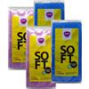 FEI FAN Panno Magico In Lattice SOFT, Super Assorbente e Resistente. Lava, Sgrassa e Assorbe In Una Sola Passata. Non Graffia, Non Lascia Aloni 30x30 (Colori Assortiti, Non Si Può Segliere) (4 Panni)