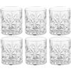 BRANDANI BICCHIERE FIORE SET 6 PZ VETRO