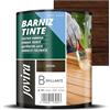 JOVIRA PINTURAS Vernice colorata a base d'acqua, finitura lucida. Speciale per la colorazione e la verniciatura del legno. (750 Millilitri, Noce). E-06