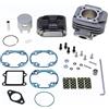 Athena P400485100089 Gruppo Termico Big Bore con Testata Ø 47,6 mm, Spinotto 10 mm, Pistone con Testa Piatta Compatibile con MBK Booster New 21