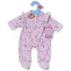 BABY born Tutina bosco con stampa all-over e maniche con volant per bambole da 43 cm