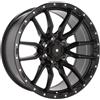 Cerchi in lega per Fuoristrada Off Road Mitsubishi L200 Pajero Nissan Patrol Navara, Toyota Hilux 9.0x17 Come da foto