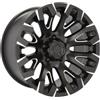 Cerchi in lega per Fuoristrada Off Road JEEP Commander Gladiator Grand Cherokee Wrangler 9.0x17 Come da foto