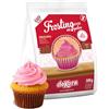 dekora Preparato per crema alla fragola, Preparato per Torte (Frosting stile crema al burro) 300g, Facile da usare, Ideale per decorare e farcire cupcake, biscotti e dolci