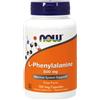 NOW FOODS L-Phenylalanine 500 mg - 120 Veg Capsules - L-fenilalanina
