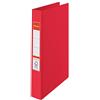 Esselte Raccoglitore a 4 anelli, Formato A4, Dorso 4.2 cm, Cartone rivestito in PP, Rosso VIVIDA, VIVIDA, 14462