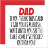 Stuff4 Divertente biglietto di auguri di buon compleanno papà casa di cura scherzo