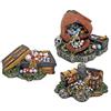Amtra Deko Tesori dei Pirati - Soggetti assortiti - Decorazione in resina atossica per Acquari, Accessorio ornamentale subacqueo, Decorativo rifugio nascondiglio, Dipinto a mano, Dimensione 7*10*7 cm
