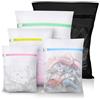 Woobroo Sacchetti per Biancheria per Lavatrice,Set di 5 Sacchetti per Biancheria per Lavatrice Laundry Bag per Articoli delicati, Reggiseno, Camicetta, Biancheria Intima, Vestiti per Bambini, ECC