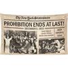 Lee Flag Co. Bandiera Prohibition Ends At Ultime, 90 x 150 cm, per dormitorio, feste universitarie, confraternite Lee Flag Co.