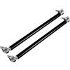 Yosoo Health Gear 1 Paio di Aste di Supporto per Splitter Anteriore da 20 Cm, Asta di Modifica del Puntone della Barra del Paraurti Dell'auto Aste per Labbro Diffusore Regolabile Barre di Supporto