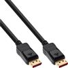 InLine Cavo DisplayPort 1.4, 2,5 m, contatti dorati, 8K@60Hz, 4K@120Hz, HDR, nero, 15322