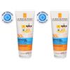 La Roche-Posay Anthelios Dermo-Pediatrics Latte Idratante SPF 50+ Paperpack 250 ml Set da 2 2x250 Crema solare