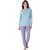 Karelpiù Pigiama Donna Cotone Leggero Lungo Estivo - Pigiama Lungo Due Pezzi Aperto o Chiuso in 100% Fresco Cotone. Taglie Over Size (IT, Testo, 5XL, Regular, Regular, 4024 Malva)