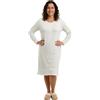 Leedya Camicia da Notte Donna Estiva, Lade in Italy - Vestaglia 100% in Modal - Maniche Lunghe (914 Rosa TG M)